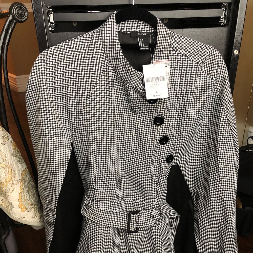 Plaid dress with cape